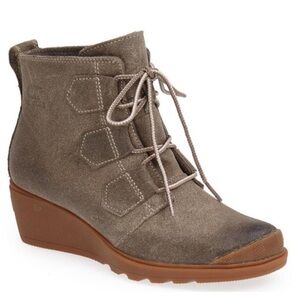Sorel Toronto Gray/Brown Suede Women's Boots